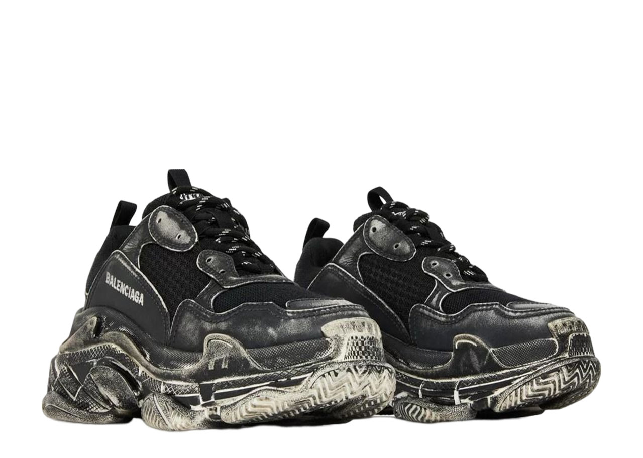 Balenciaga Triple S Faded Black - photo 2