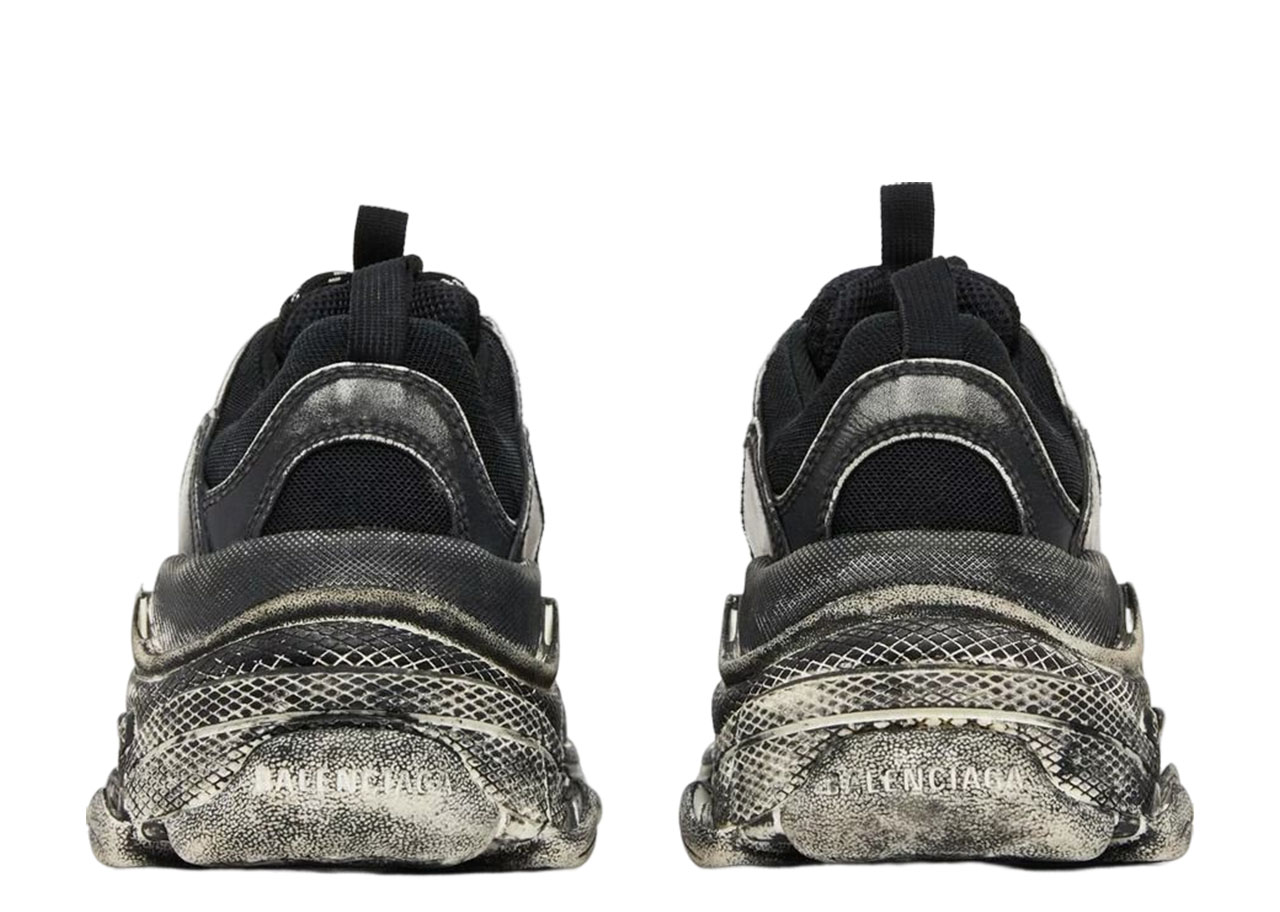 Balenciaga Triple S Faded Black - photo 3