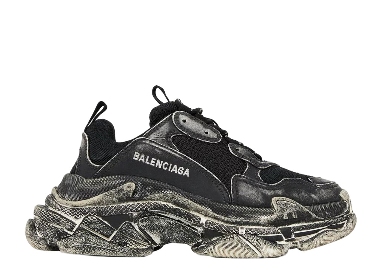 Balenciaga Triple S Faded Black