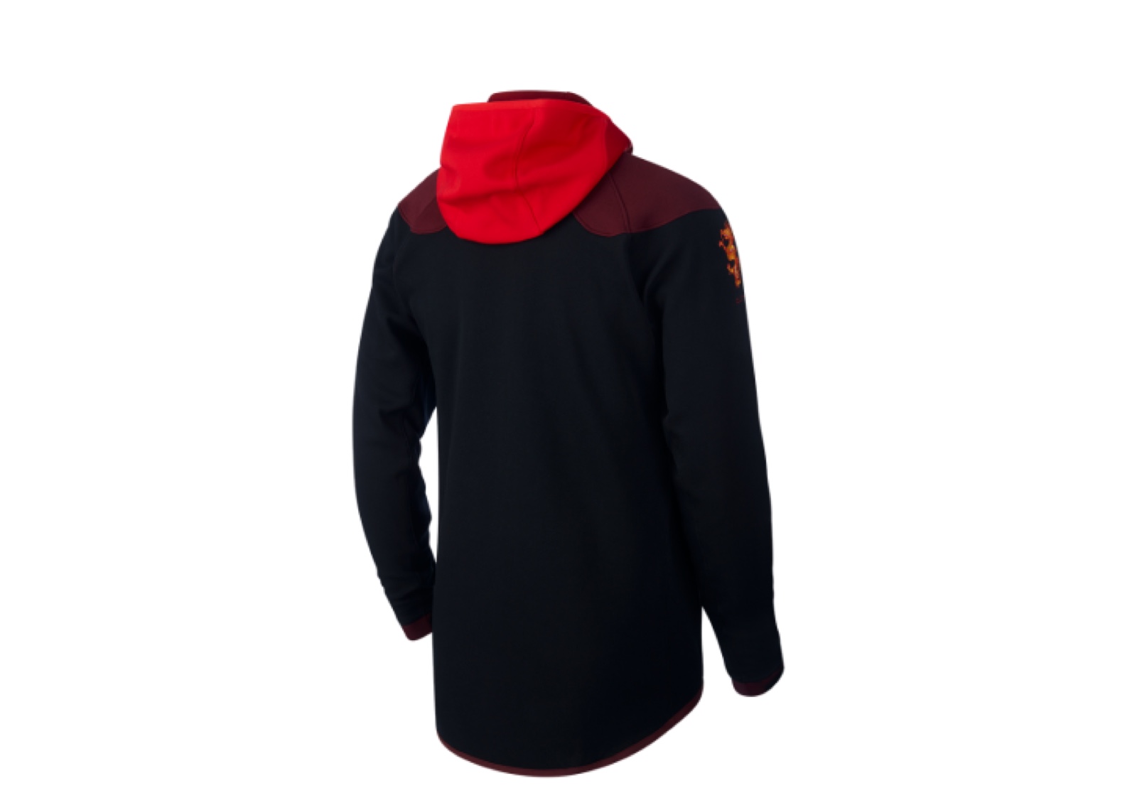 x Clot Hoodie Black University Red - photo 2