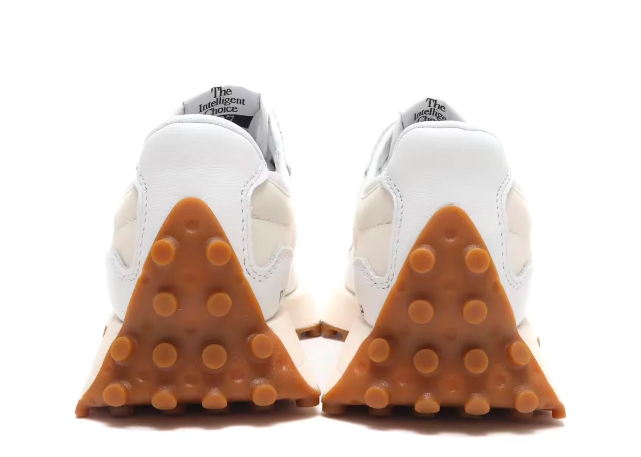 New Balance 327 White Moonbeam Gum (Women's) - photo 3