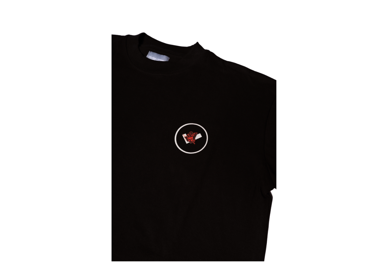Futuresense x Kick Avenue Lip Butterfly Tee in Black - photo 3