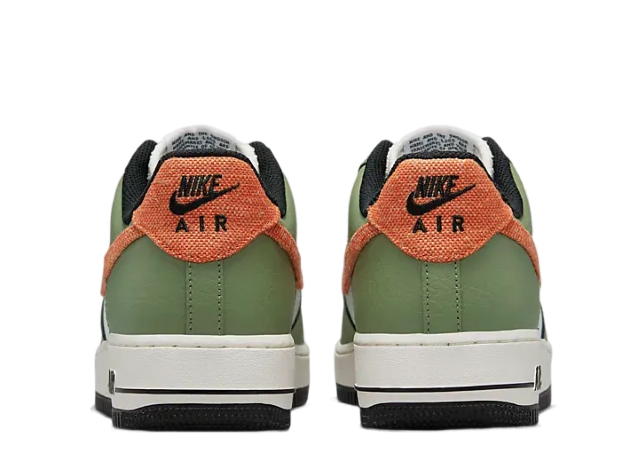 Nike Air Force 1 Low '07 Oil Green Orange - photo 3