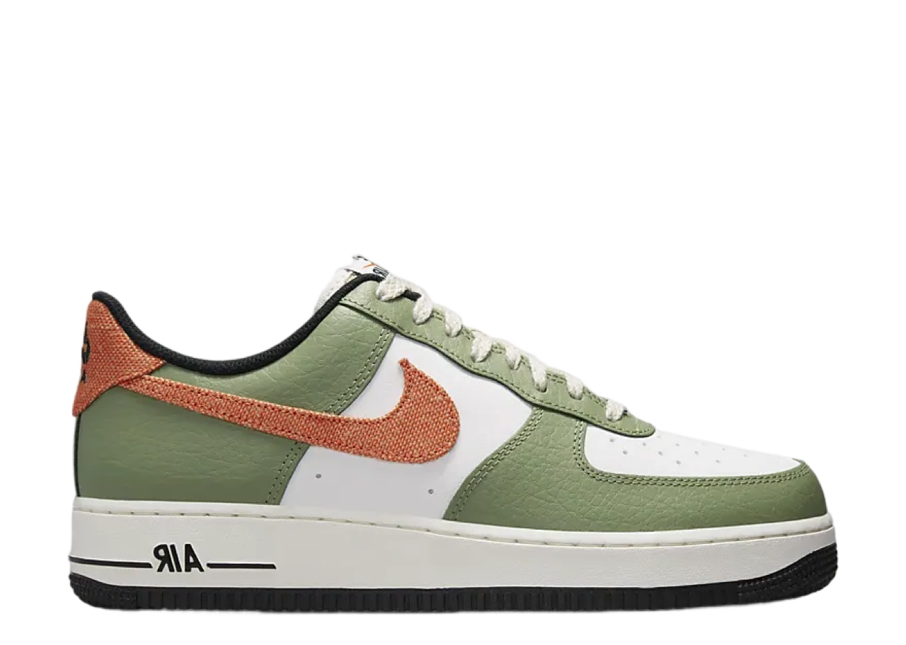 Nike Air Force 1 Low '07 Oil Green Orange