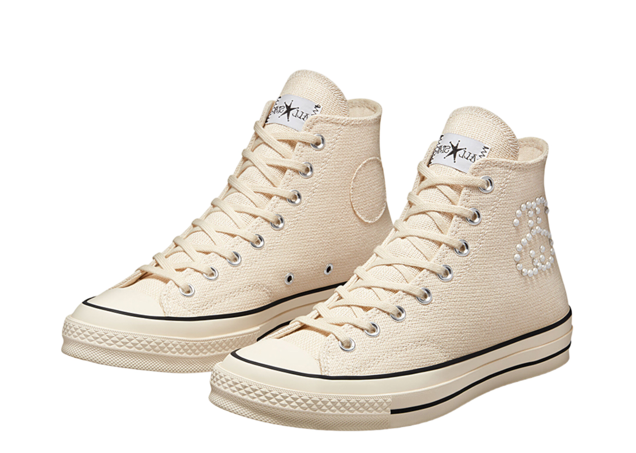 Converse Chuck Taylor All-Star '70 Hi Stussy Fossil Pearl - photo 2