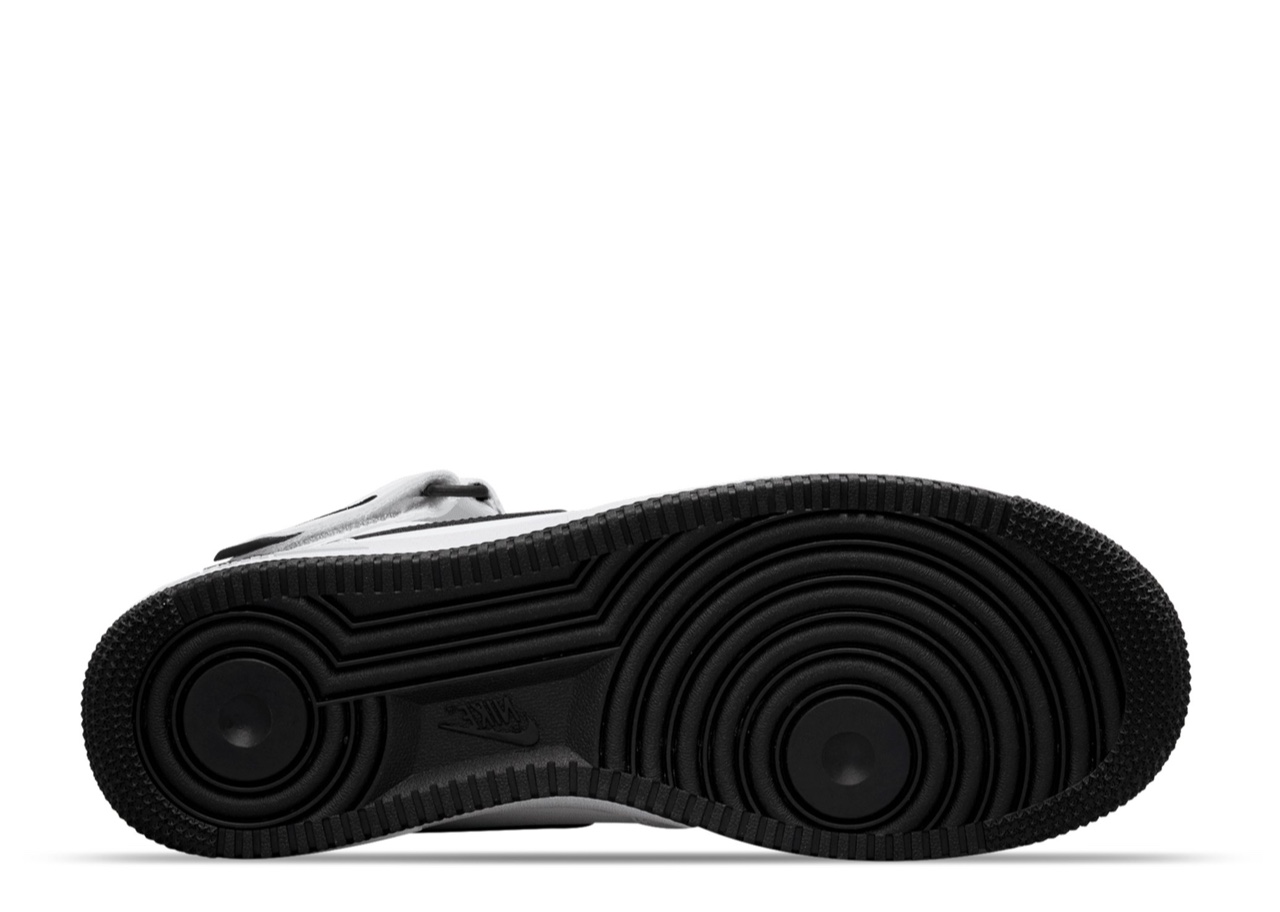 Nike Air Force 1 Mid White Black (2023) - photo 4