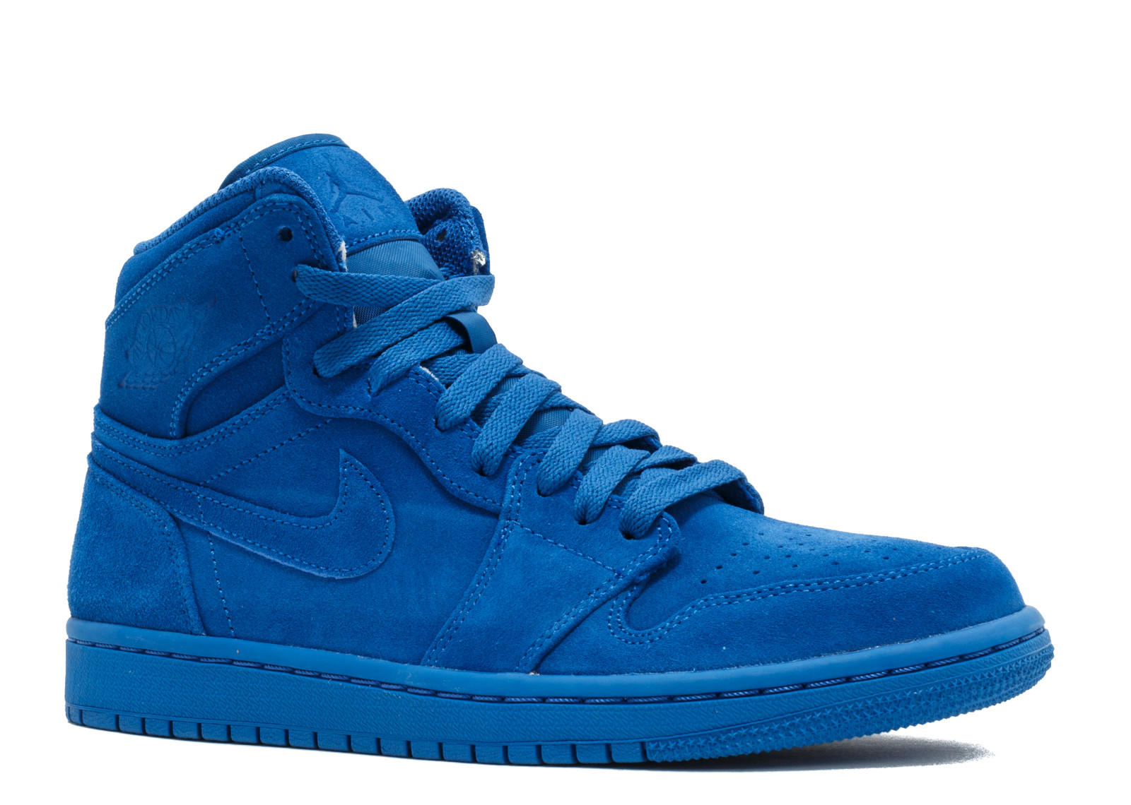Air Jordan 1 Retro High Blue Suede - photo 2