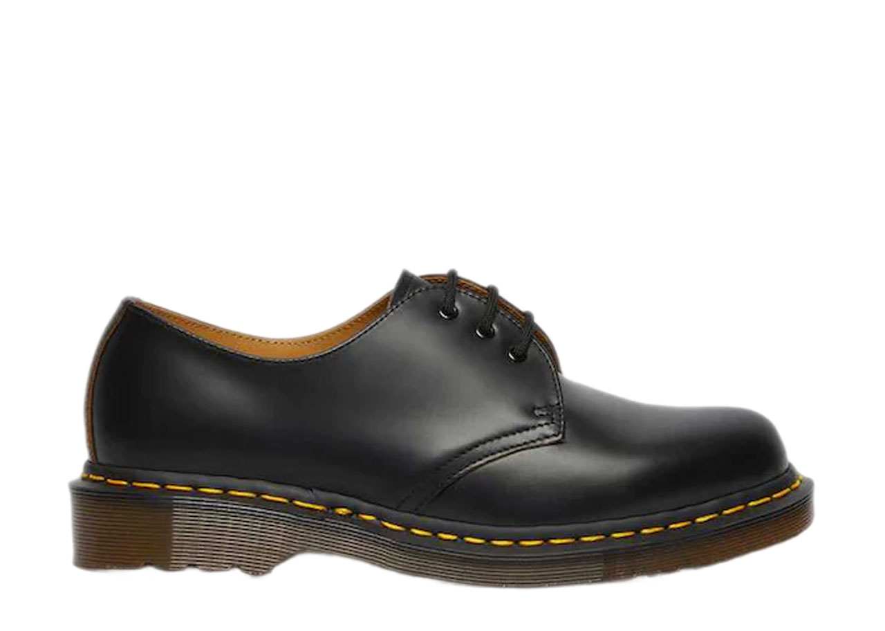 Dr. Martens 1461 Vintage Made In England Oxford Black Quilon
