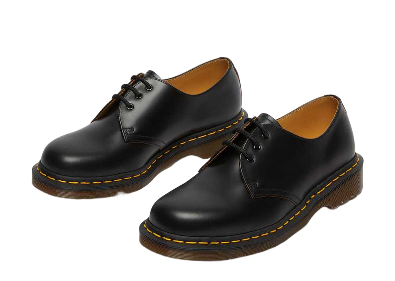 Dr. Martens 1461 Vintage Made In England Oxford Black Quilon - photo 2