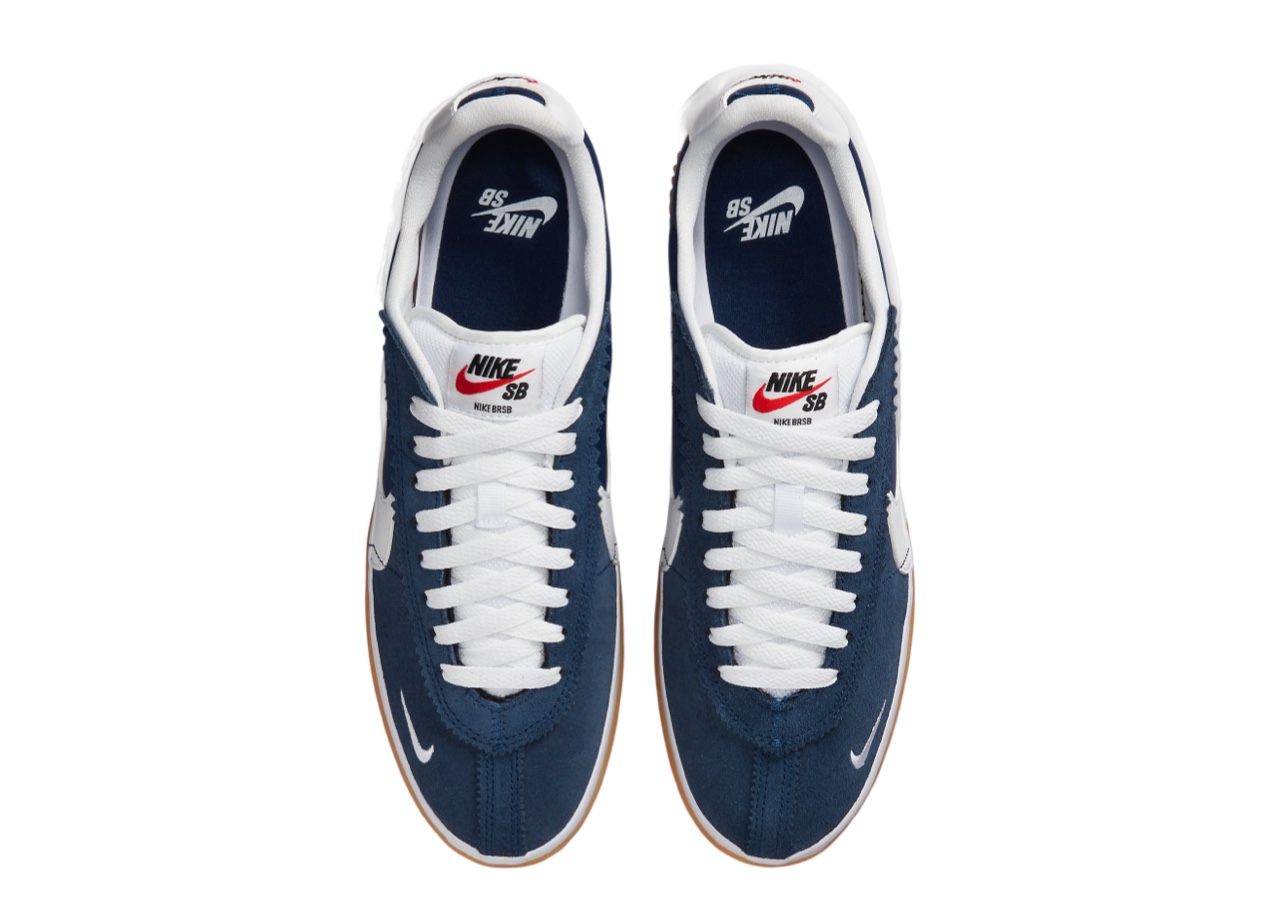 Nike SB BRSB Navy White Gum - photo 2
