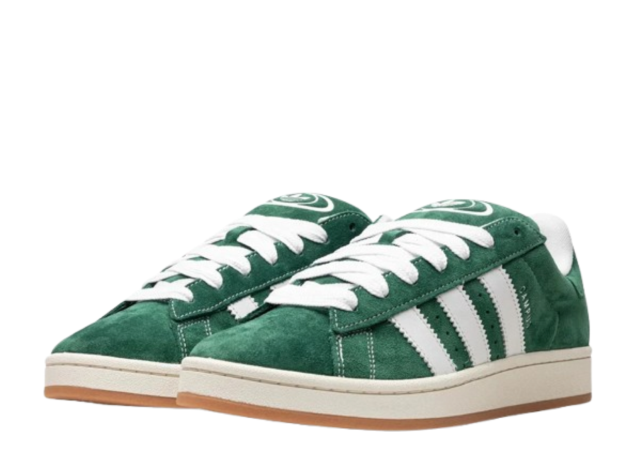 Adidas Campus 00's Dark Green Cloud White - photo 2