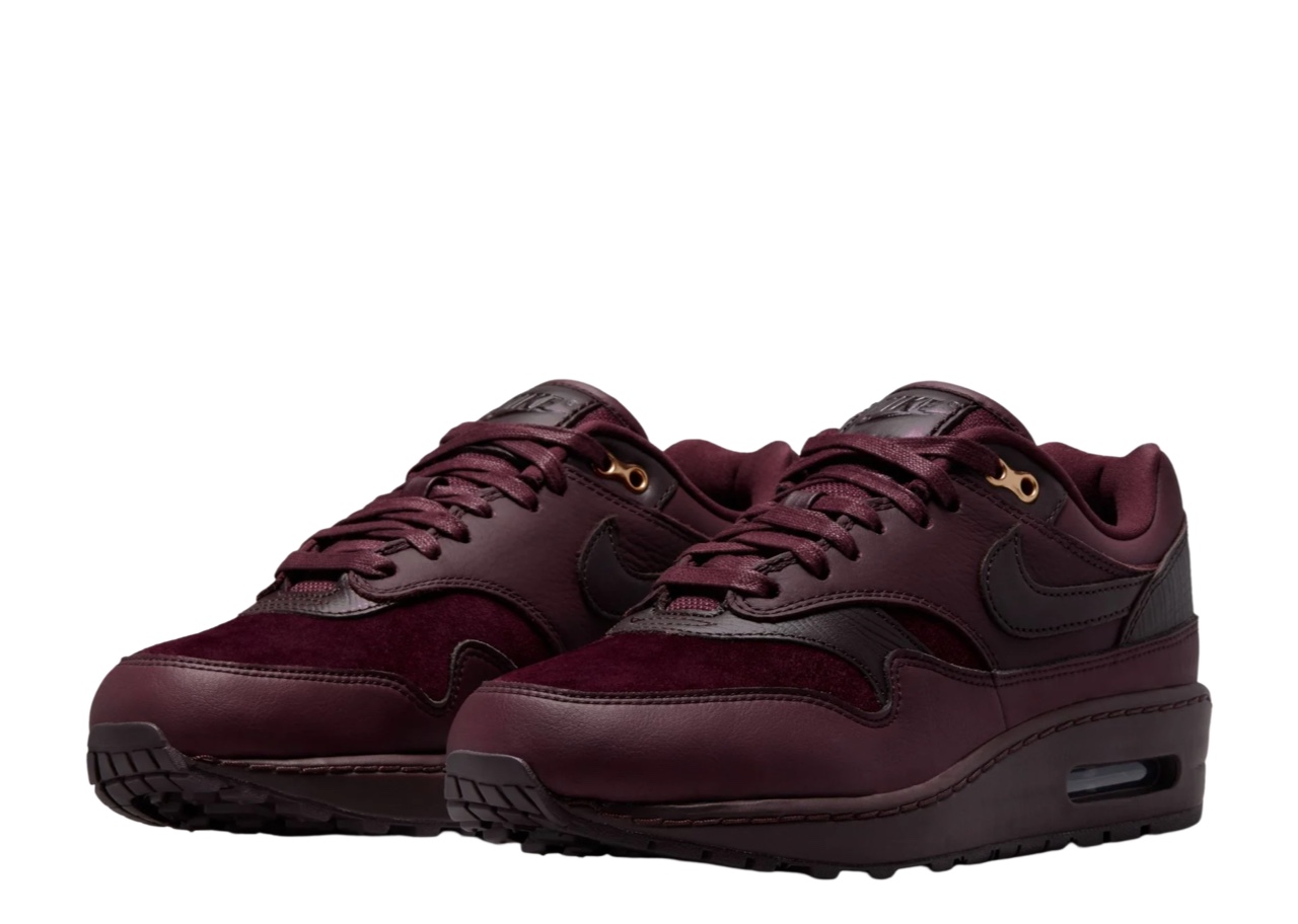Nike Air Max 1 Burgundy Crush (Women's) - photo 2