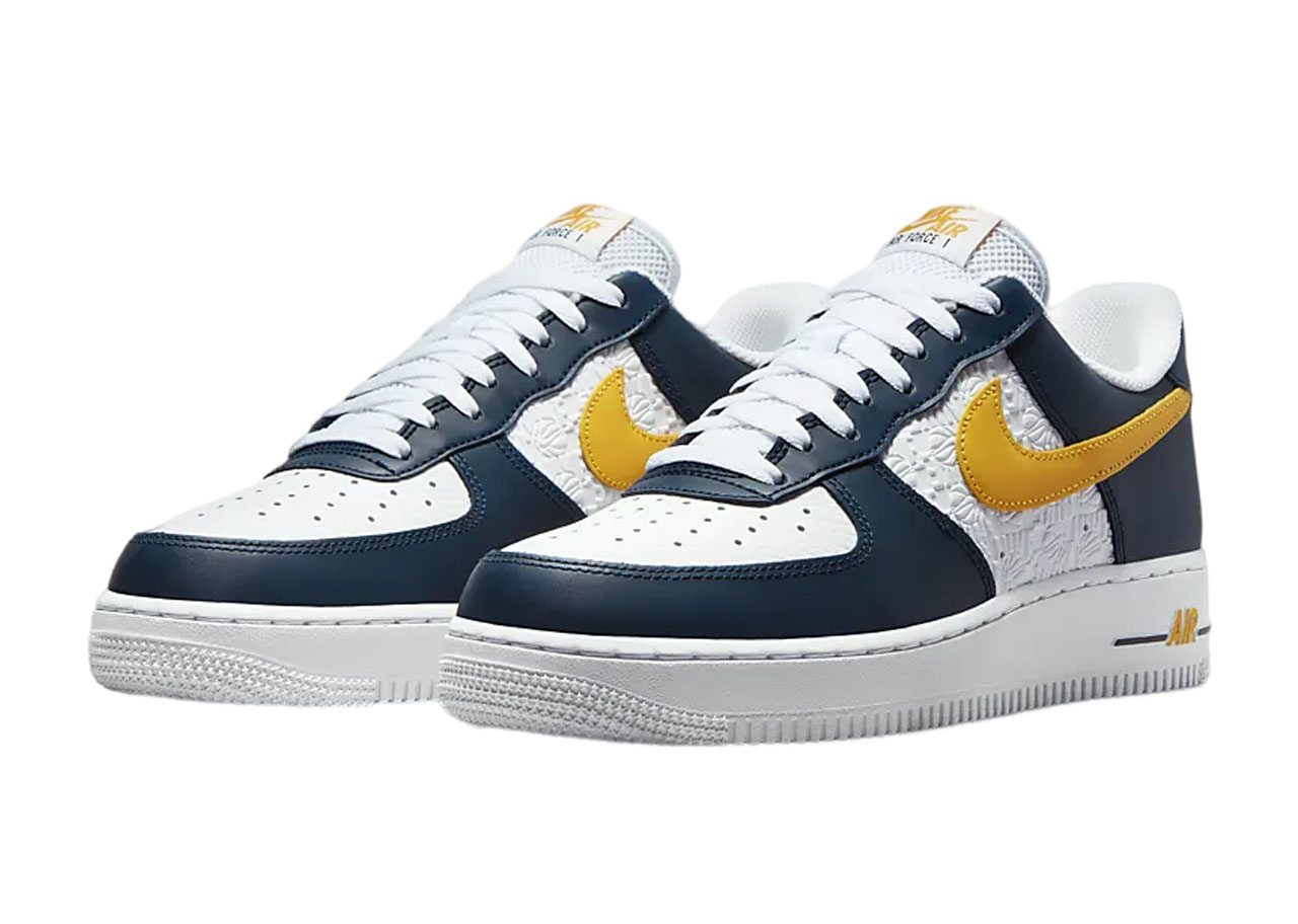Nike Air Force 1 Low EMB Dark Obsidian - photo 2