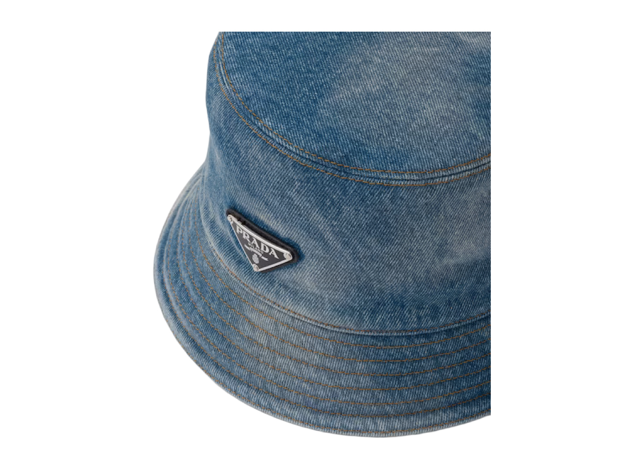 Prada Bucket Hat Denim - photo 3