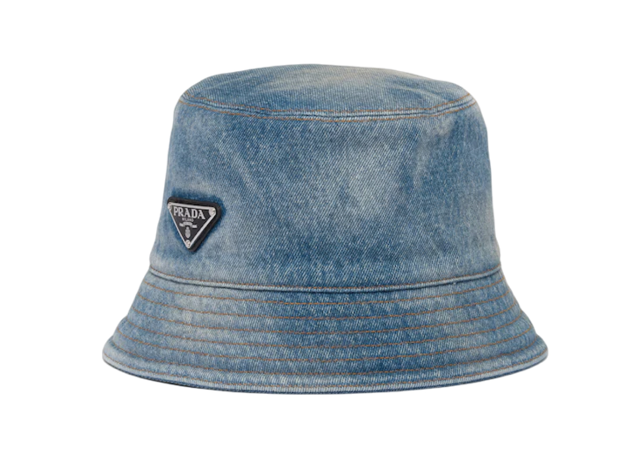 Prada Bucket Hat Denim