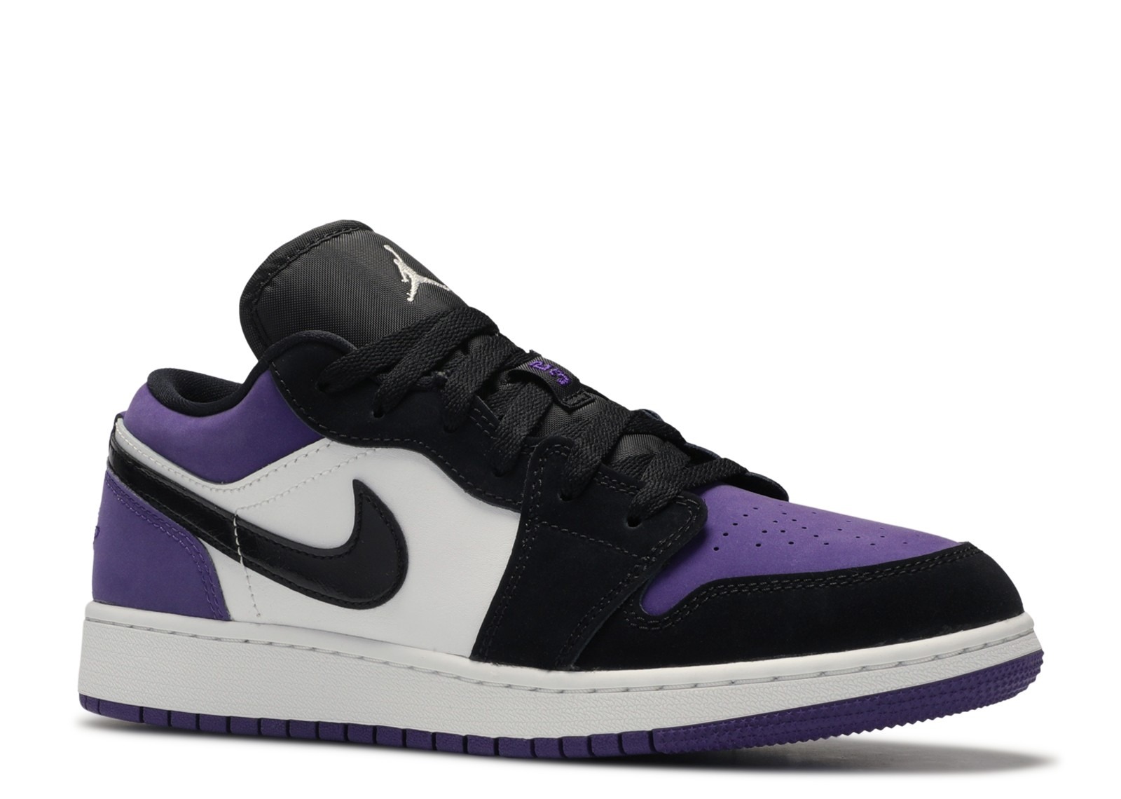 Air Jordan 1 Low Court Purple (Grade School) - photo 2