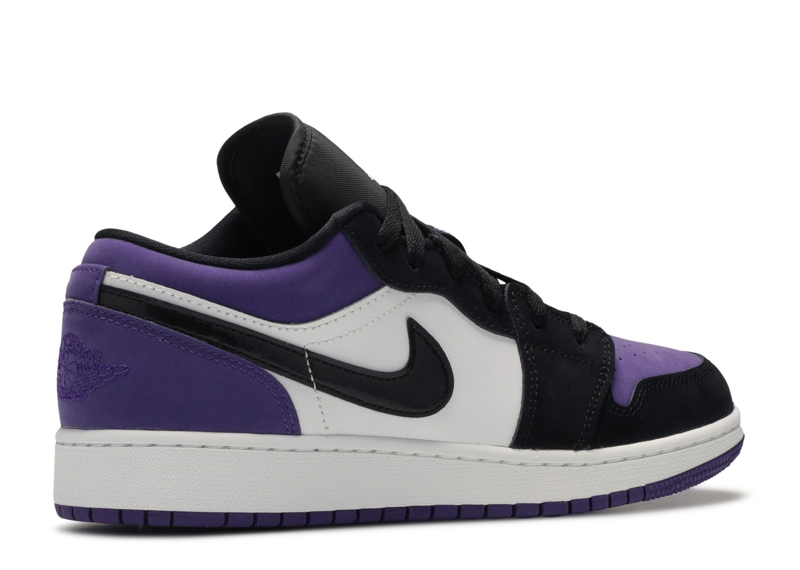 Air Jordan 1 Low Court Purple (Grade School) - photo 3