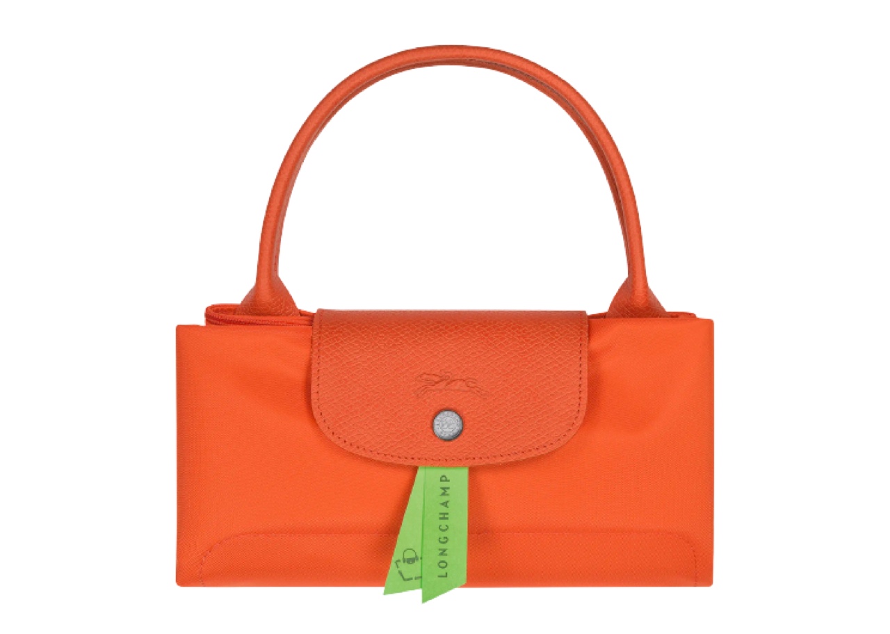 Longchamp Medium Le Pliage Green Top Handle Bag  - photo 3