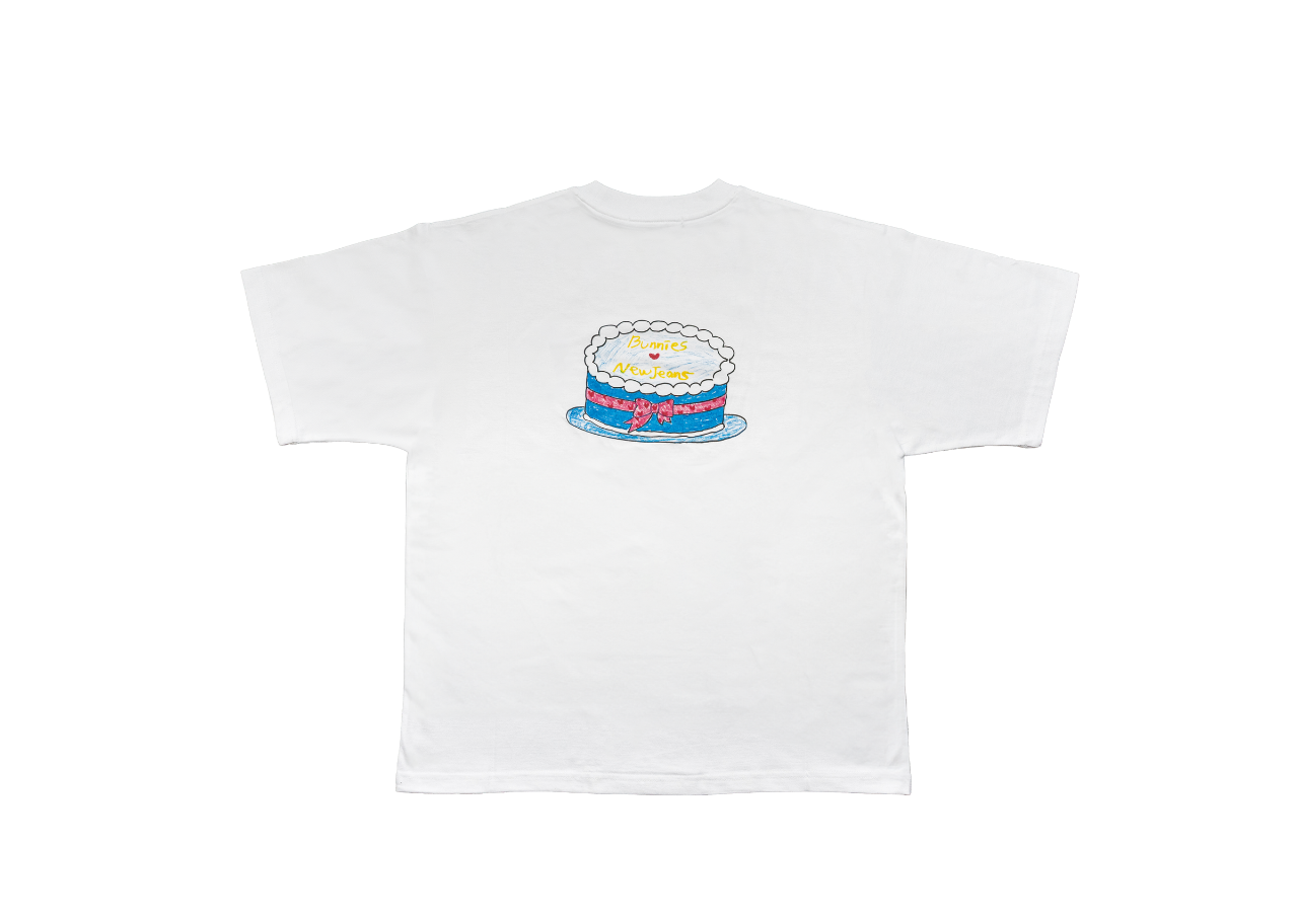 New Jeans T-Shirt Birthday Minji White - photo 2