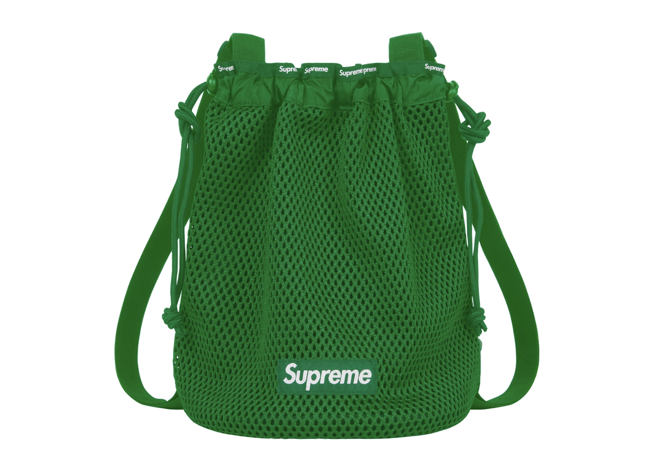 Supreme Mesh Small Backpack Green