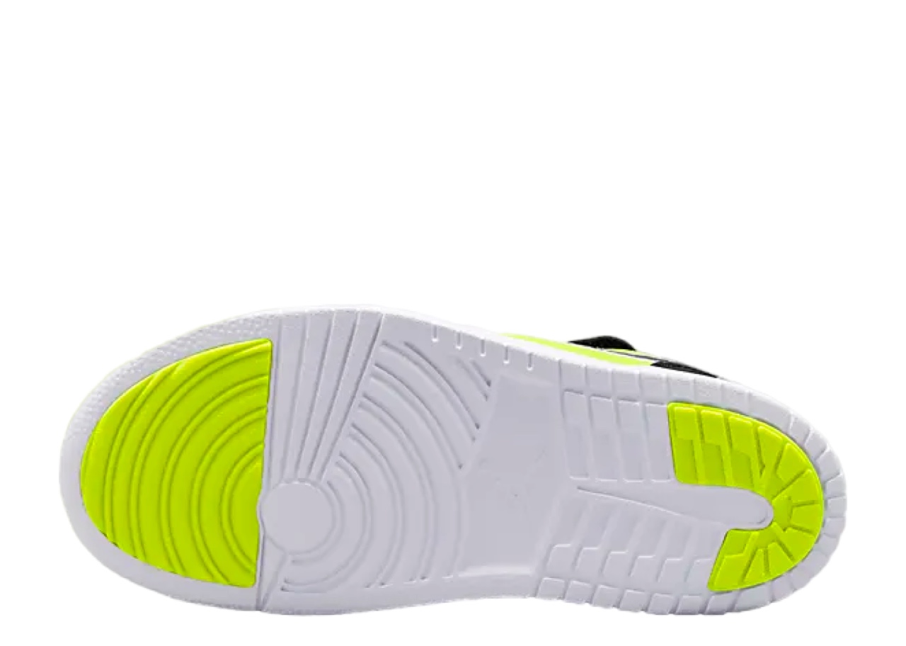 Air Jordan 1 Low Alt SE Black Cat Volt (Pre-School) - photo 4