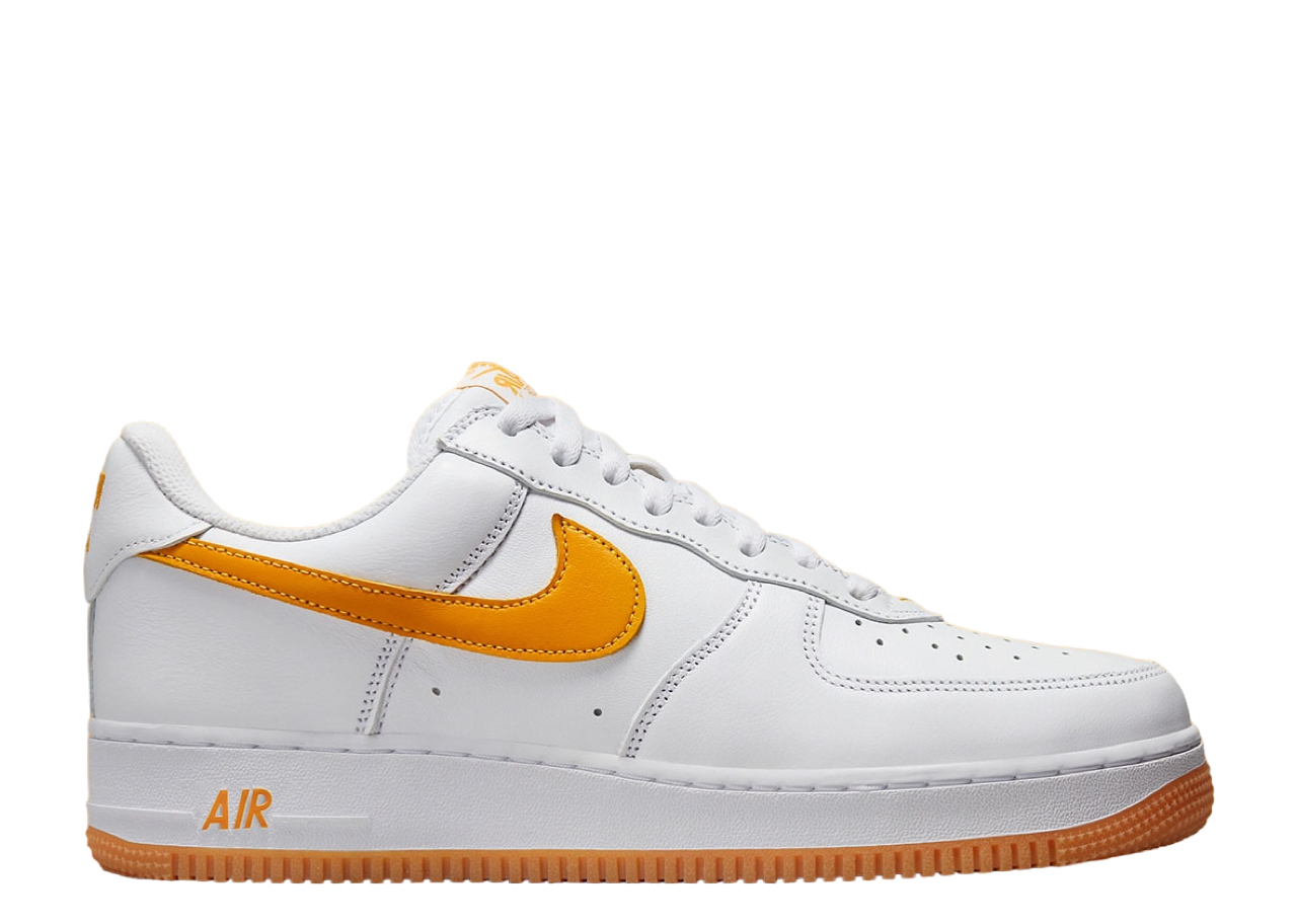 Nike Air Force 1 Low Waterproof White University Gold Gum