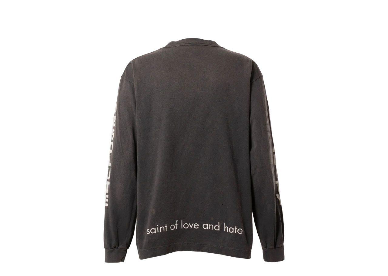 Saint Mxxxxxx Saint Mx6 L/S T-Shirt Vintage Black - photo 2