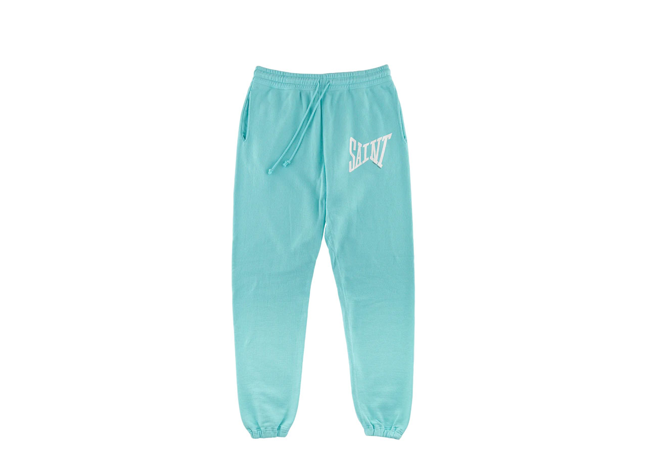 Saint Mxxxxxx Saint Sweatpants Blue White