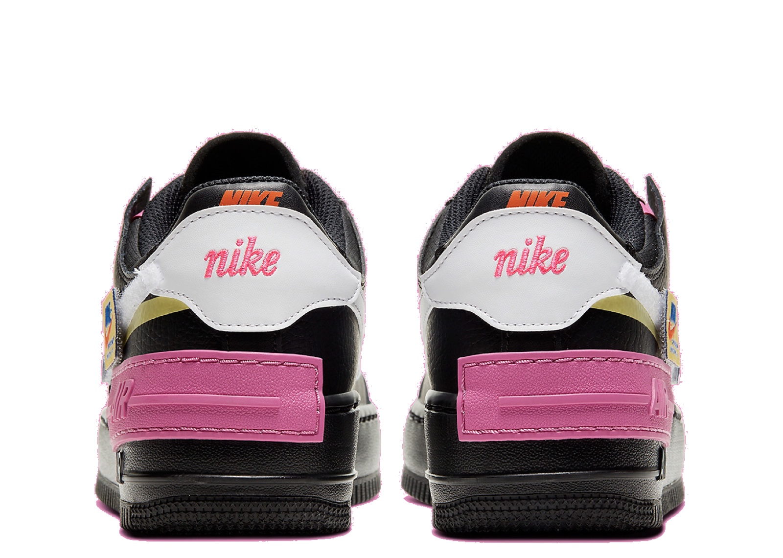 Nike Air Force 1 Shadow Removable Patches Black Pink (Women's) - photo 3