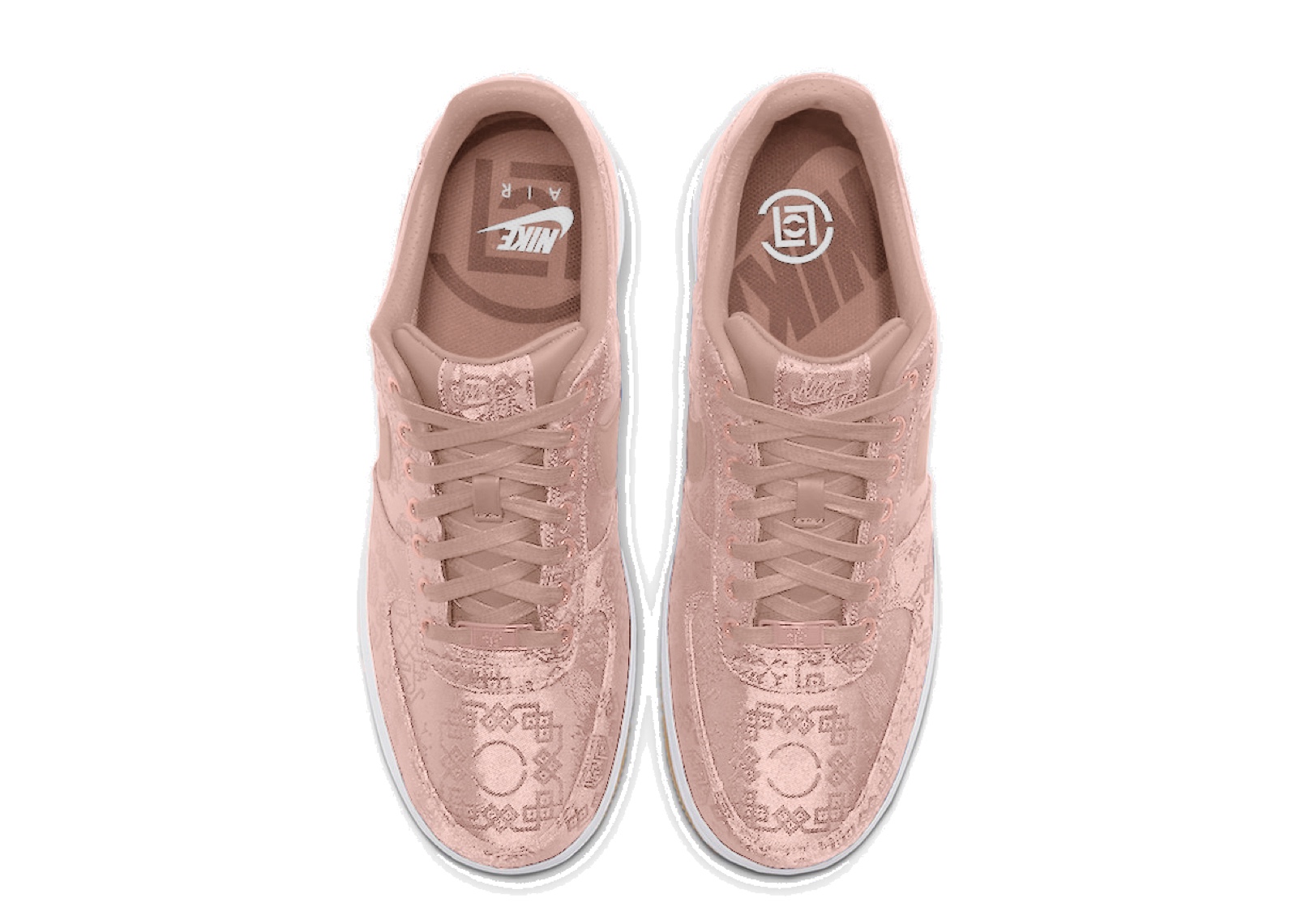 Nike Air Force 1 Low Clot Rose Gold Silk - photo 2