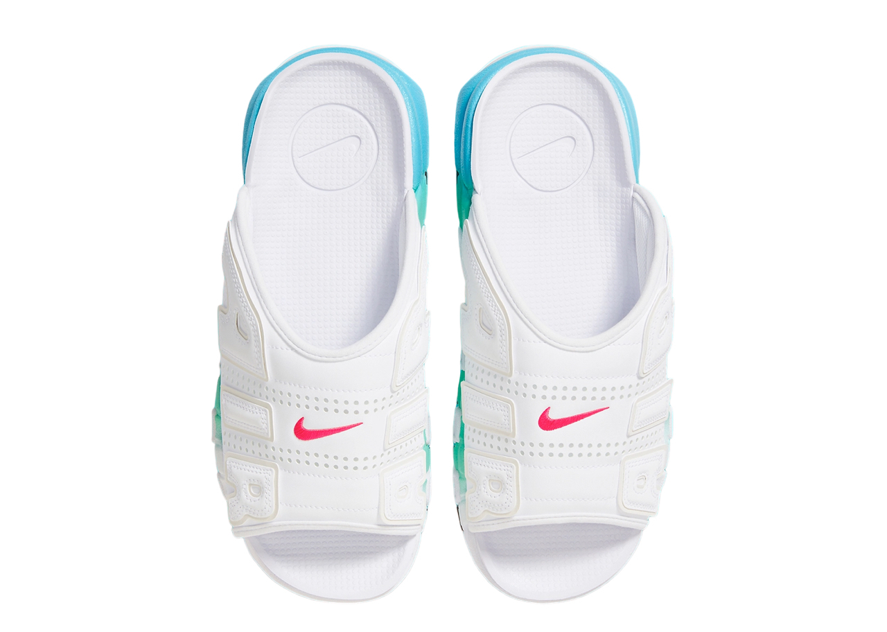 Nike Air More Uptempo Slide Aqua - photo 2