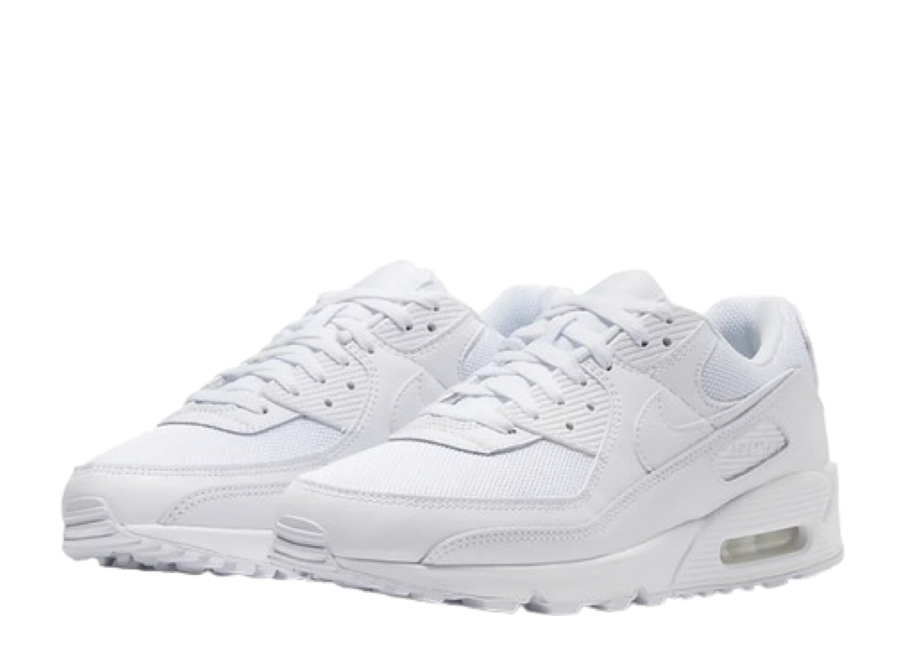 Nike Air Max 90 Recraft Triple White - photo 2