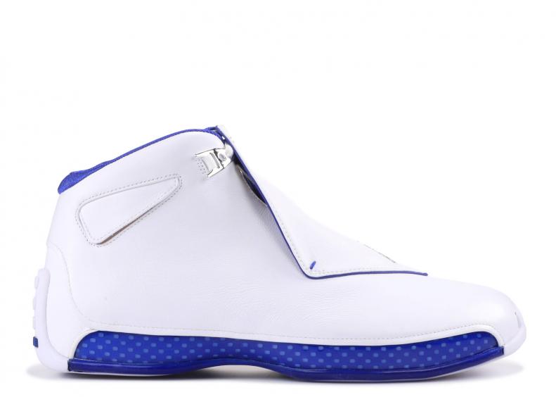 Air Jordan 18 Retro White Sport Royal