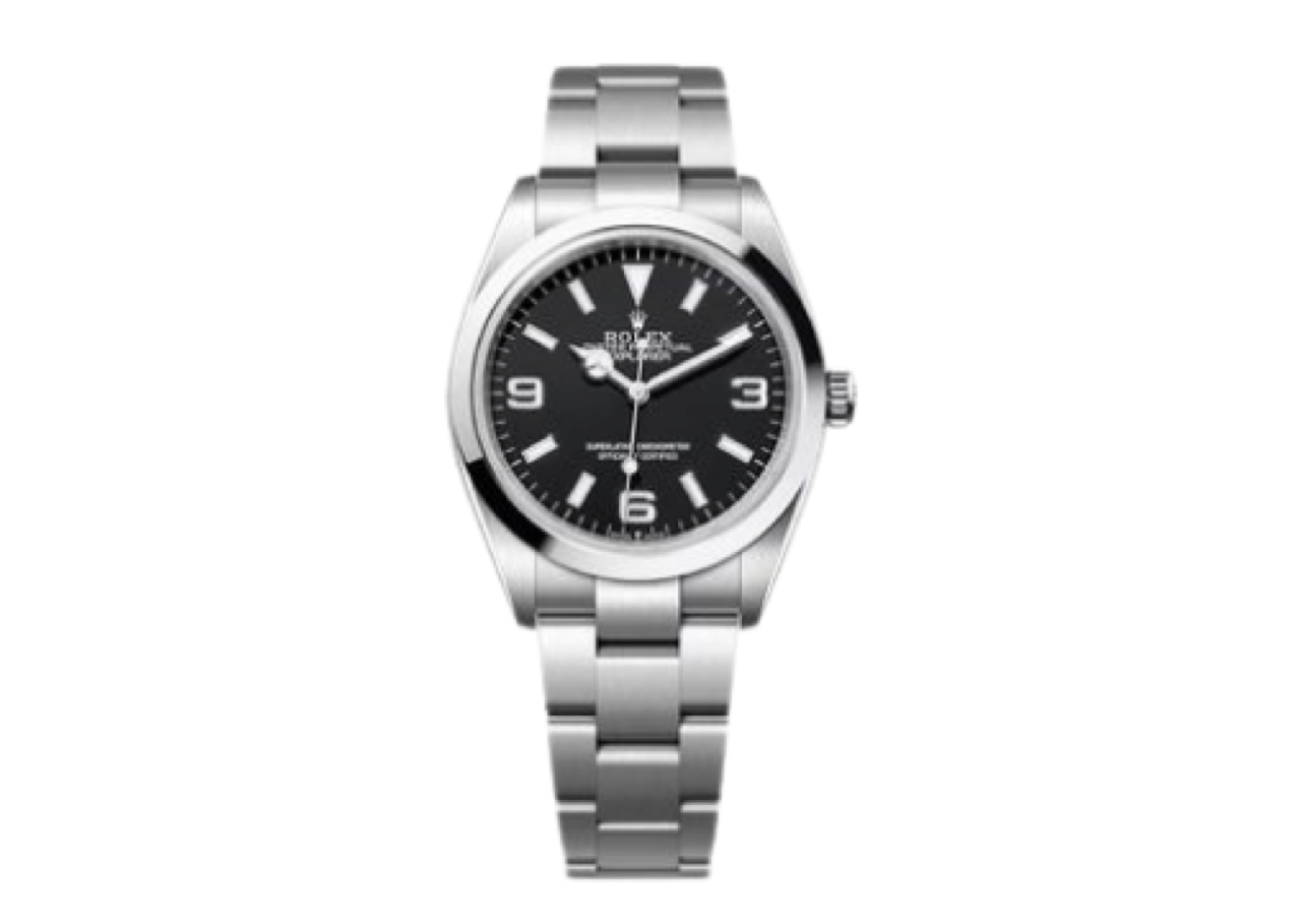 Rolex Explorer 36 Black 124270