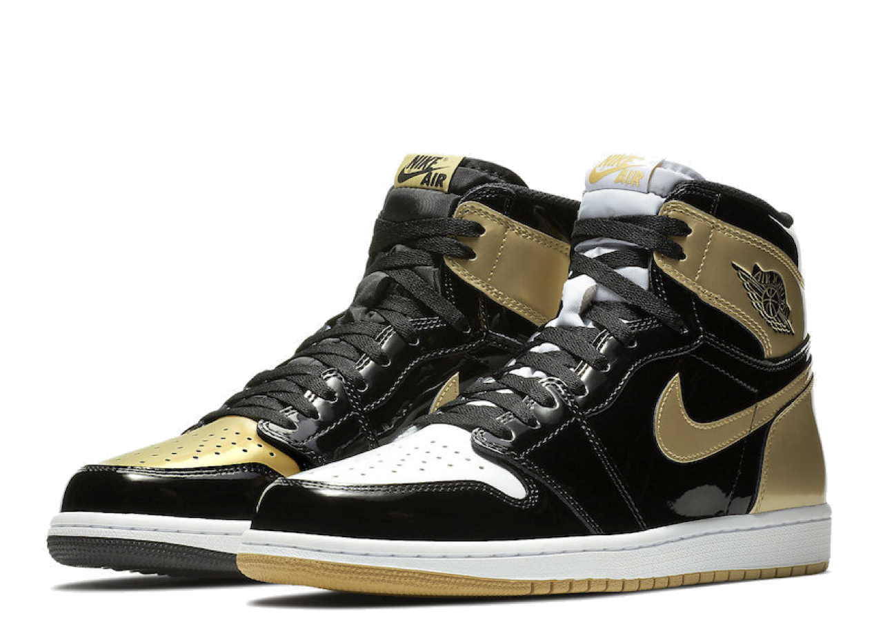 Air Jordan 1 Retro High Gold Top 3 - photo 2