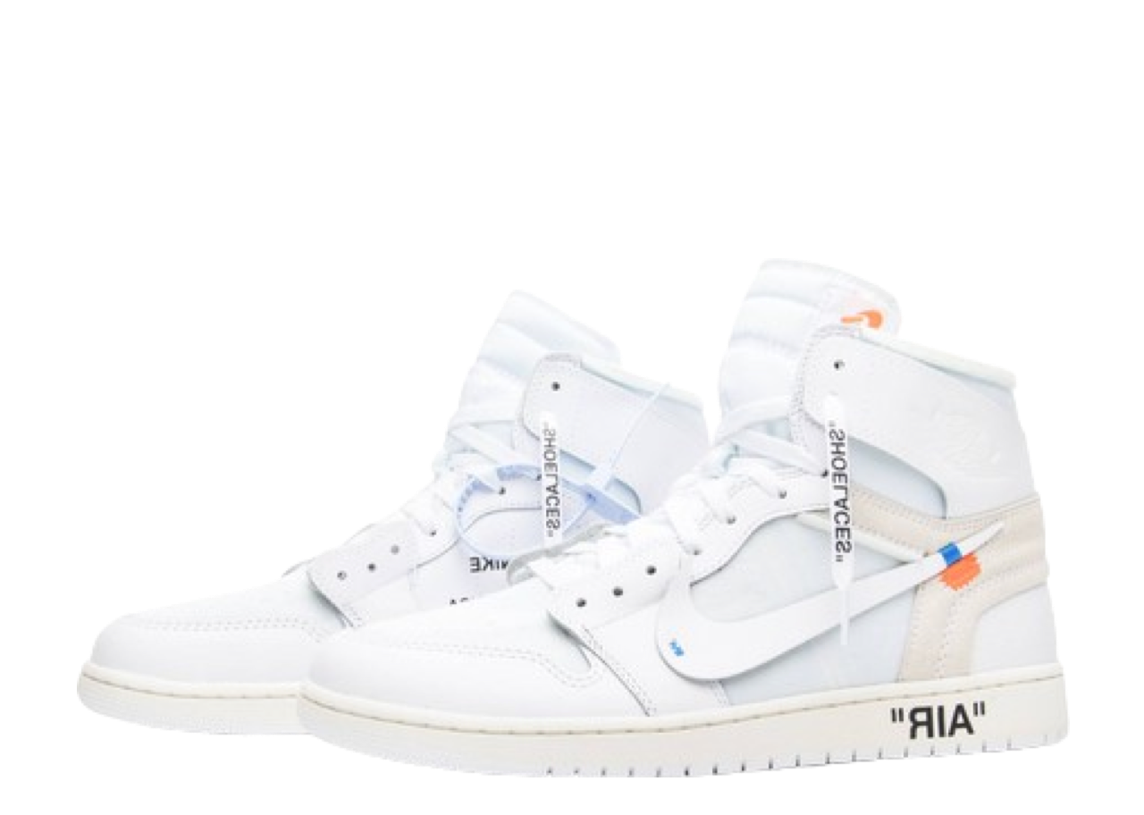 Air Jordan 1 Retro High Off-White White - photo 2