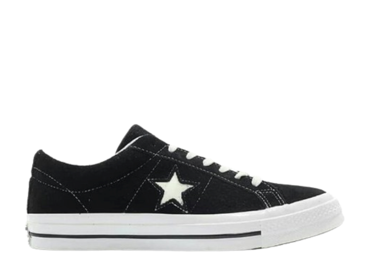 Converse One Star Ox Black Suede