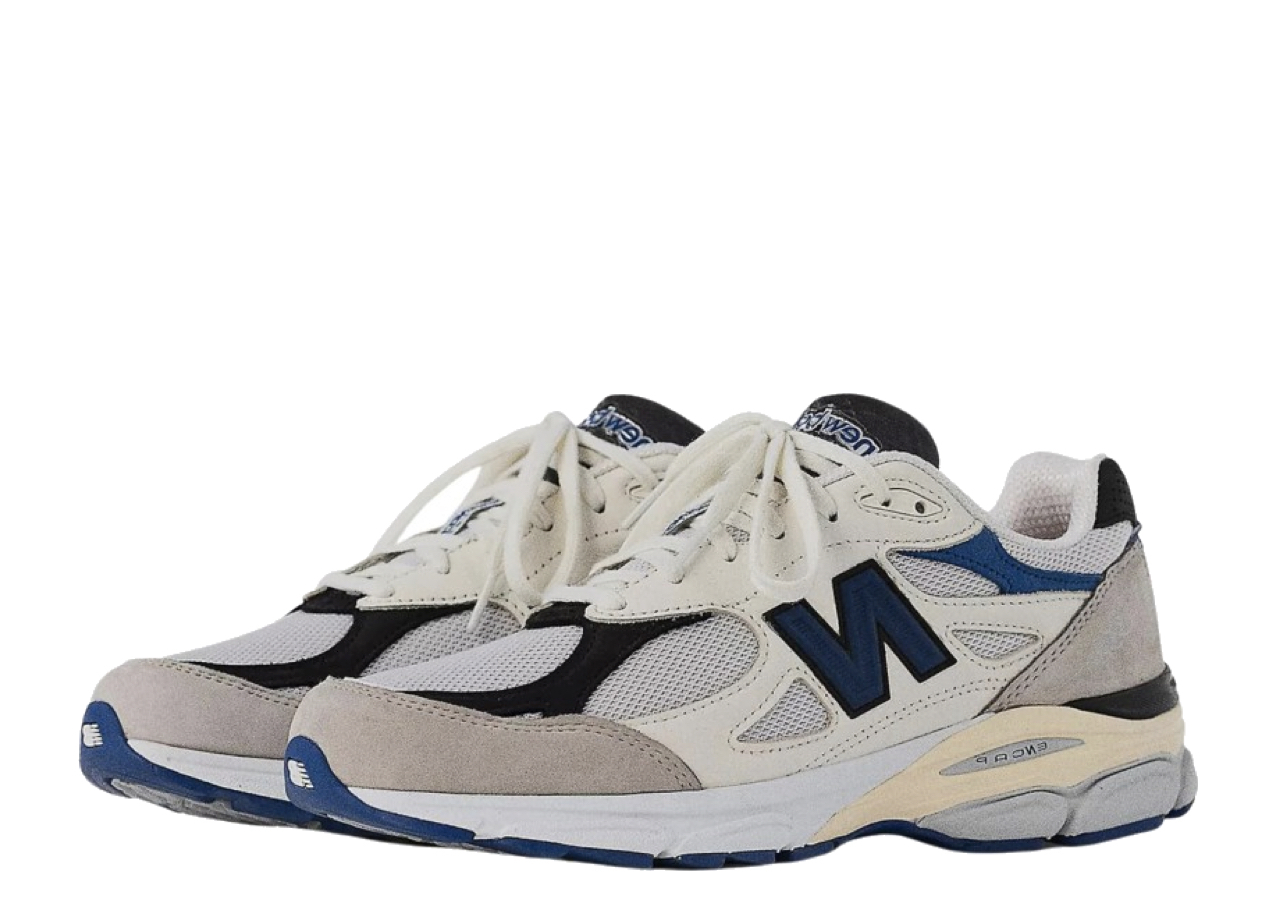 New Balance 990V3 White Blue - photo 2