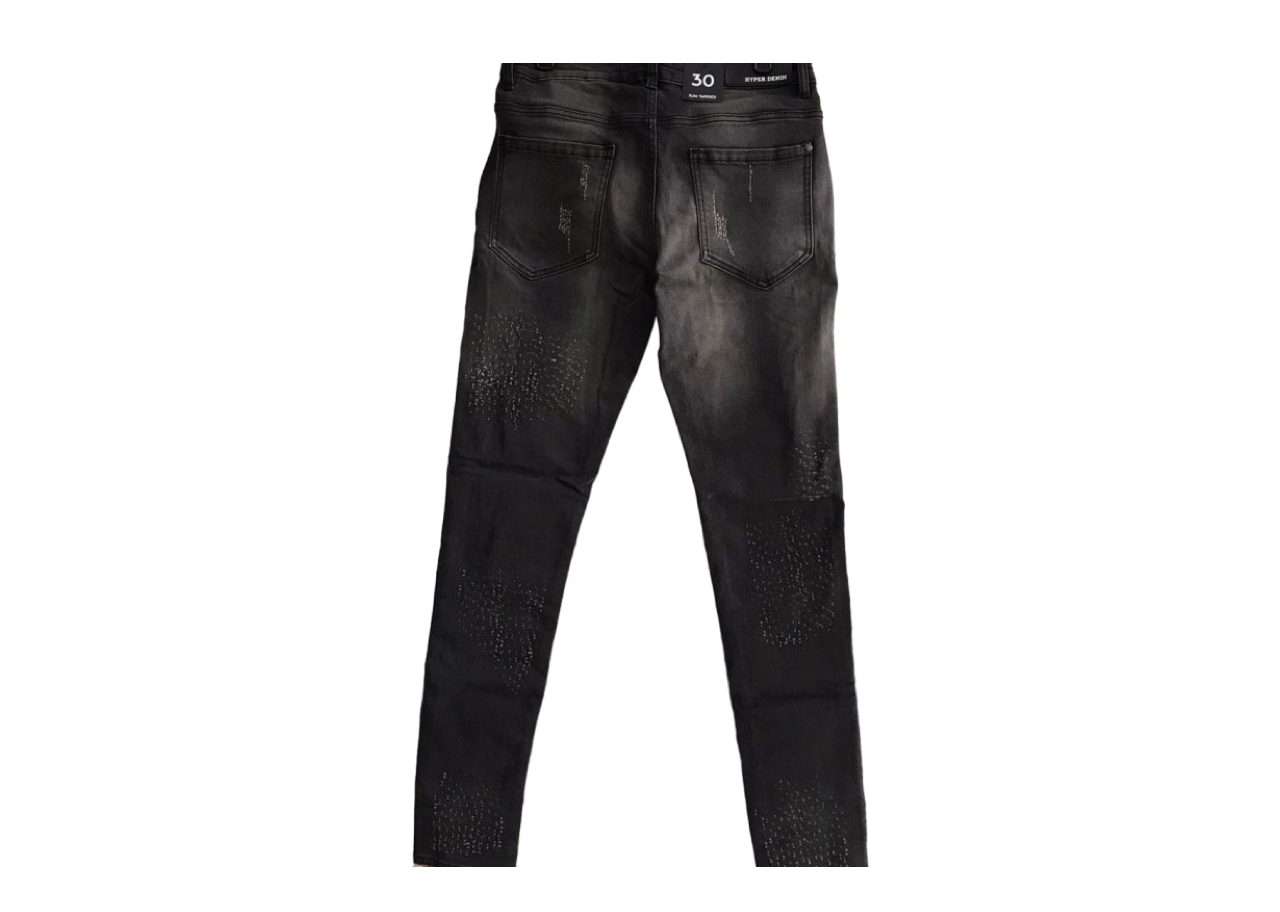 Hyper Denim Grenade Jeans Fade Black - photo 2