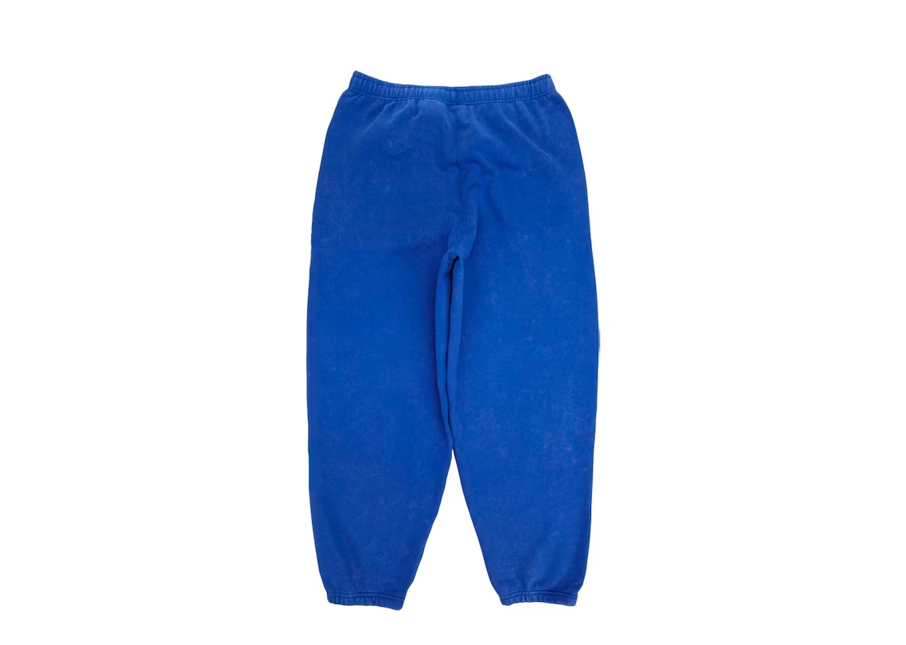 Nike X Stussy Acid Wash Sweatpants Blue - photo 2