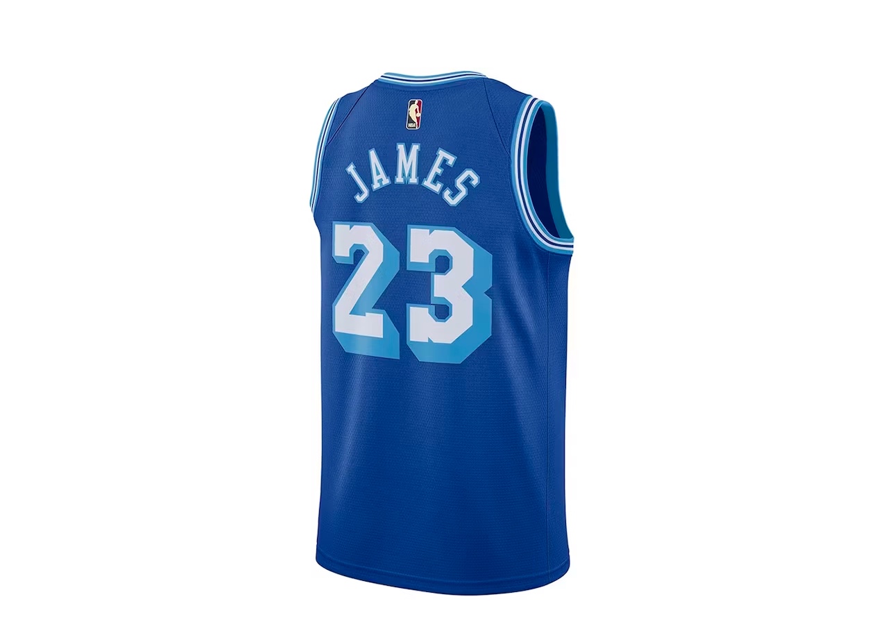 Nike NBA Los Angeles Lakers 2020 Lebron James Classic Edition Swingman Jersey - photo 2