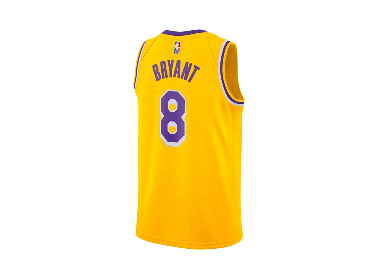 Nike NBA Los Angeles Lakers Icon Edition Kobe Bryant Jersey Purple/White - photo 2