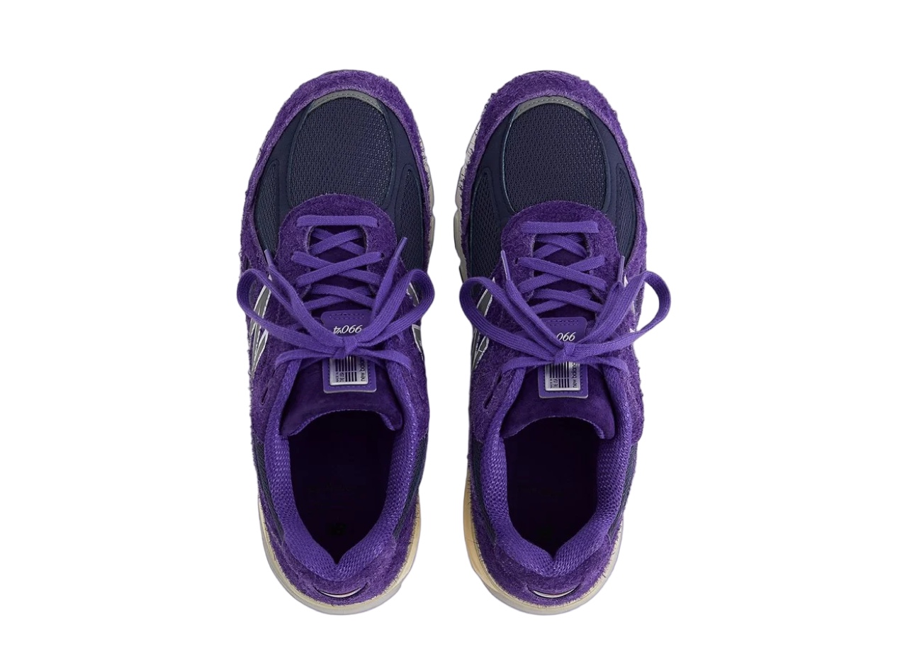 New Balance 990v4 MiUSA Teddy Santis Plum Purple - photo 2