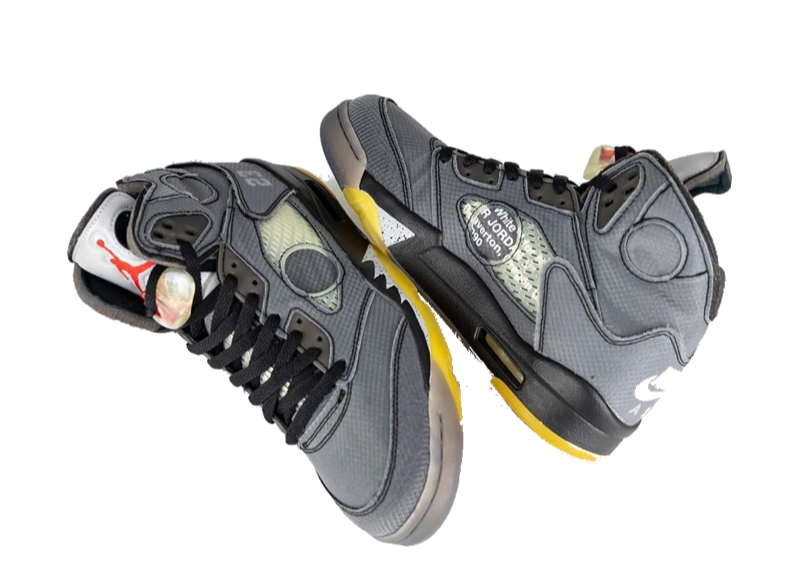 Jordan 5 Retro Off-White Black - photo 3