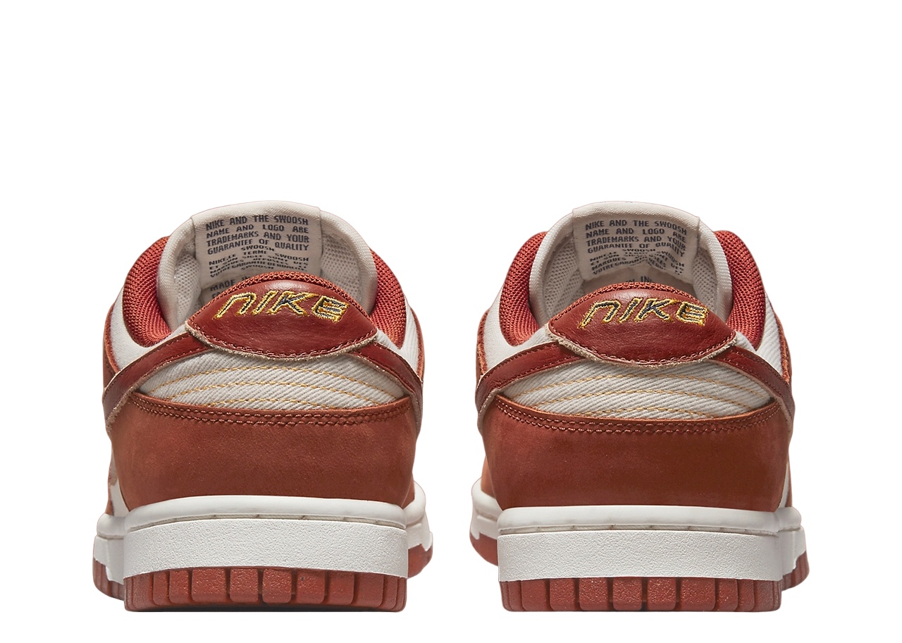 Nike Dunk Low LX Light Orewood Brown Rugged Orange (Women's) - photo 3