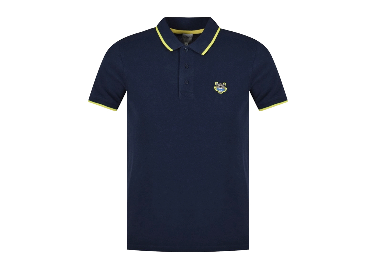Kenzo Polo Man Tiger Navy Ink Blue
