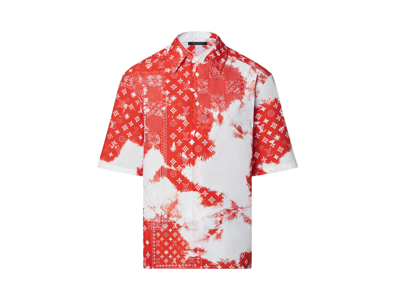 Louis Vuitton Monogram Bandana Short-Sleeved Shirt