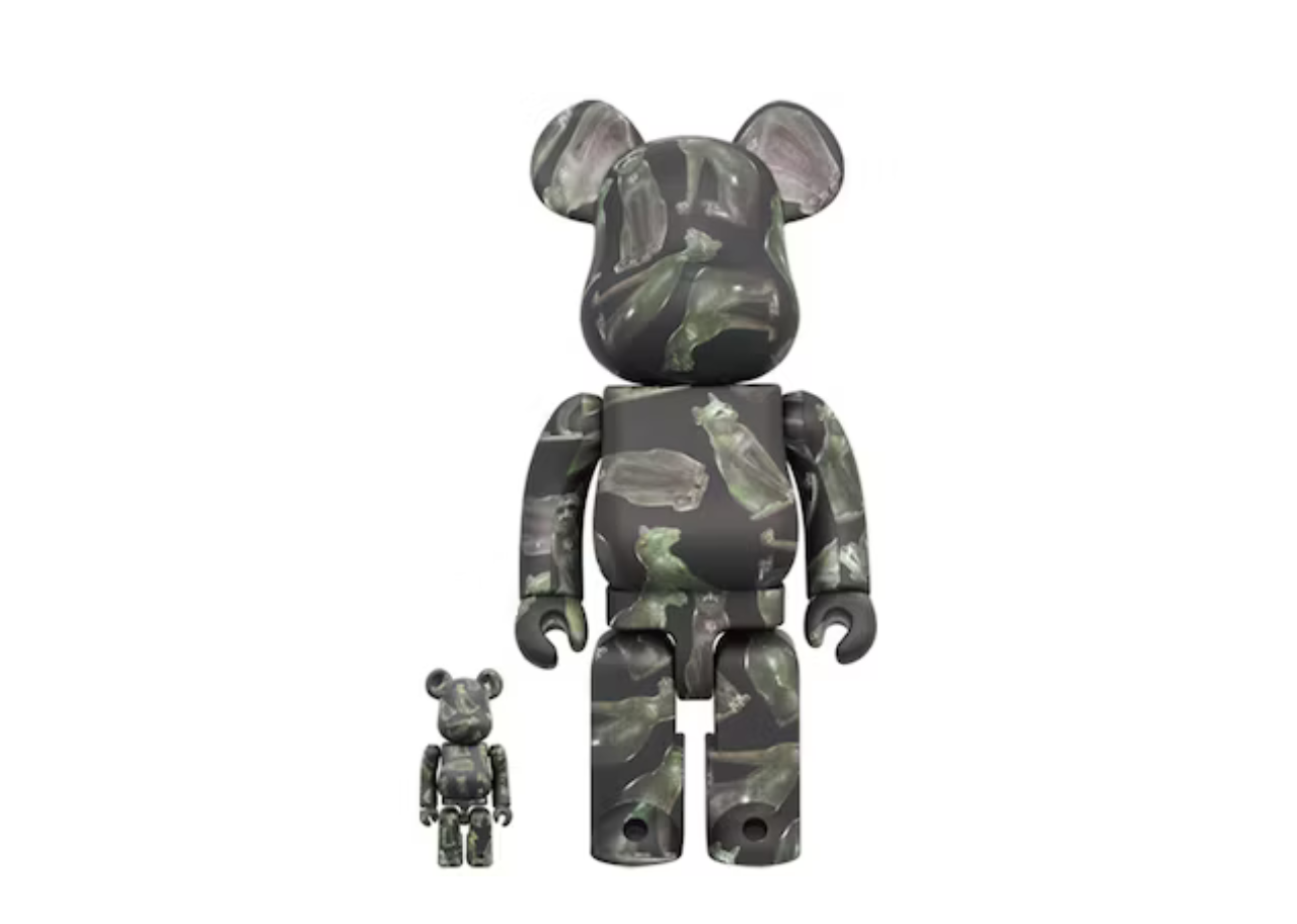 Bearbrick The British Museum (The Gayer-Anderson Cat) 100% & 400% Set