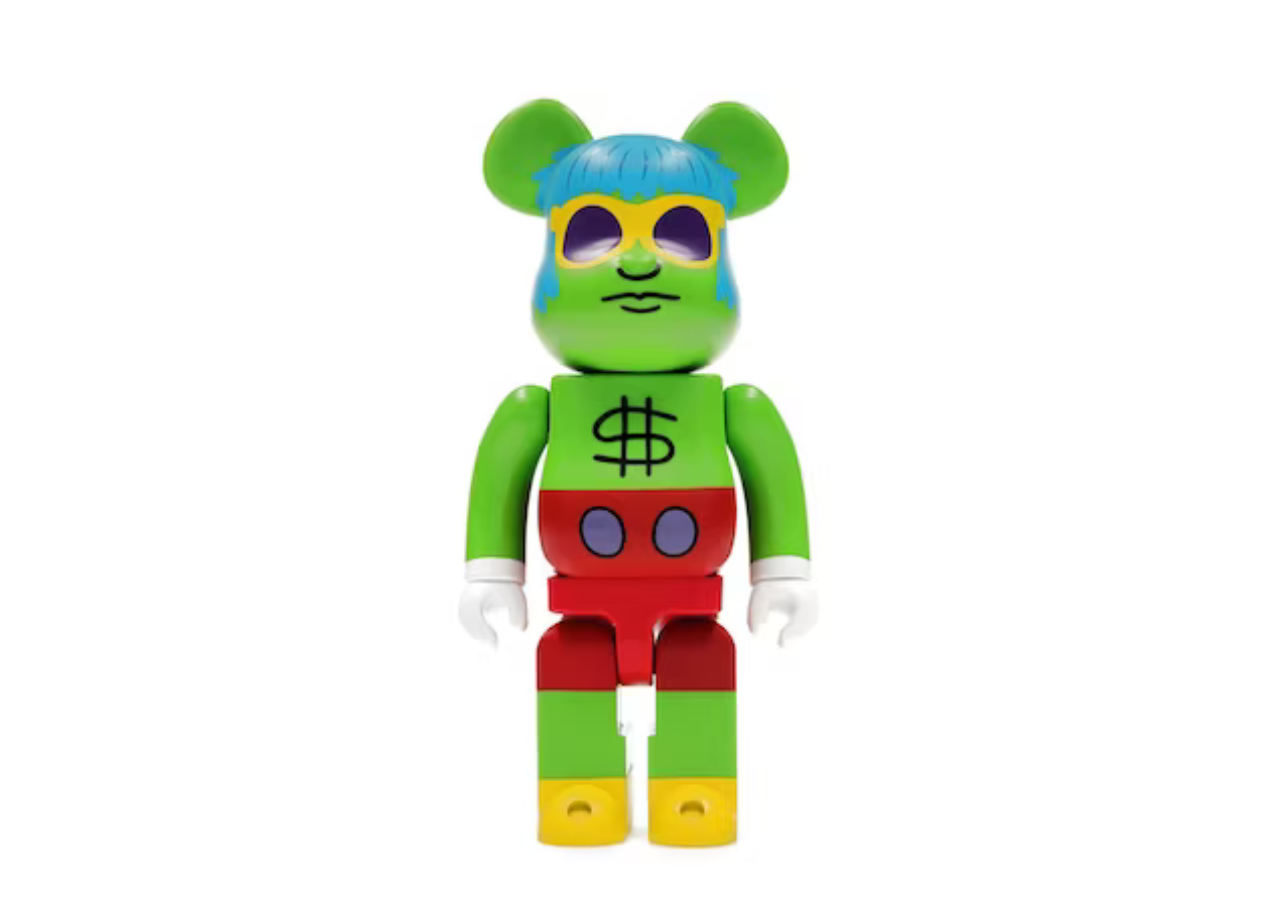 Bearbrick Keith Haring Andy Mouse 400%