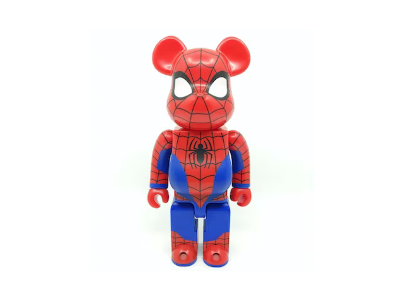 Bearbrick x Spider-Man Happy Lottery (2021 Version) 400% Red